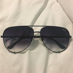 Quay Australia High Key Black/white fade sunglass